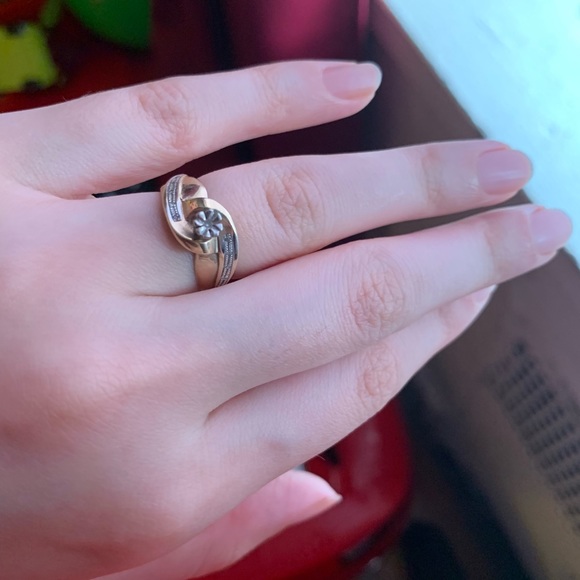 14 k real solid gold ring - Picture 3 of 8